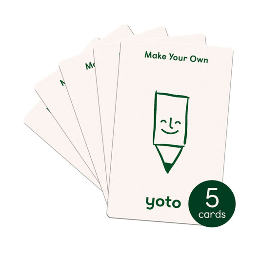 Yoto Make Your Own Cards 5 Pack